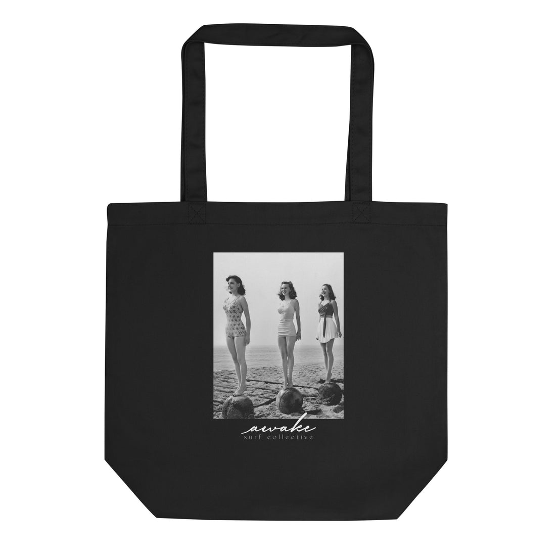 Vintage Print Eco Tote Bag