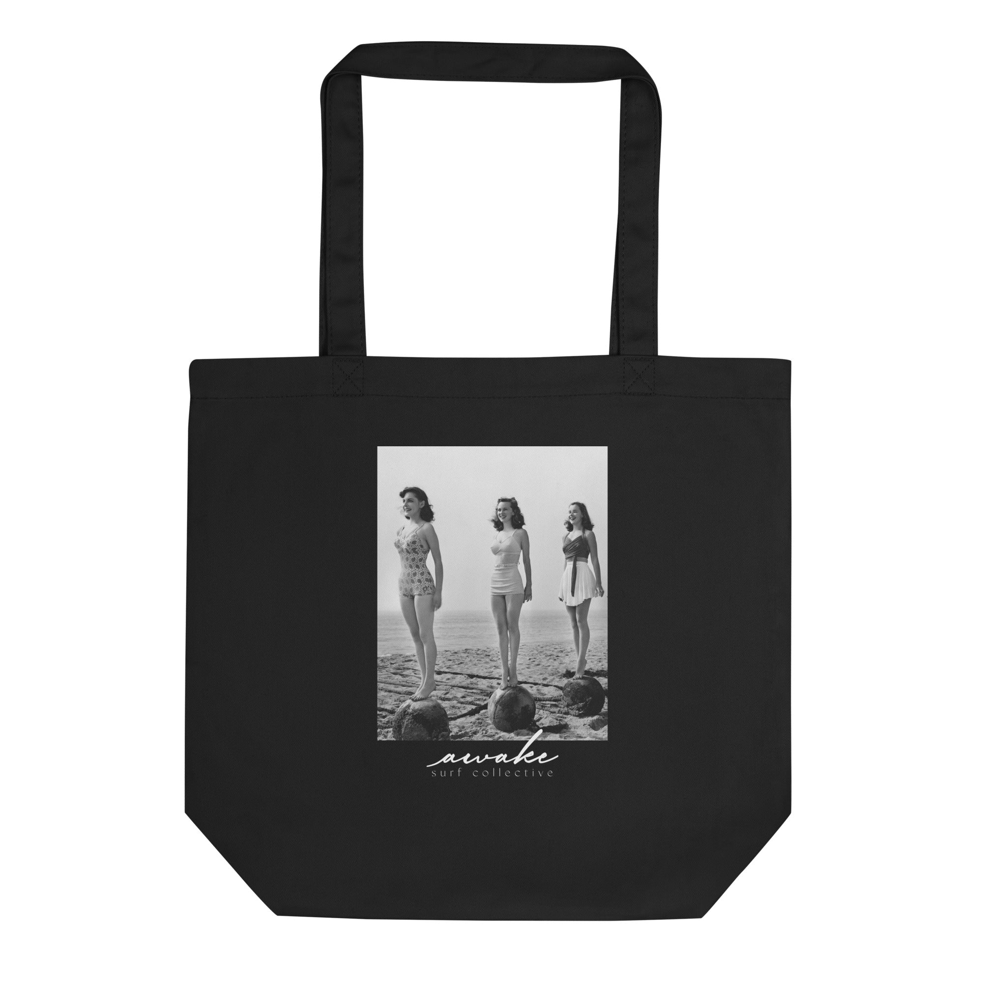 Vintage Print Eco Tote Bag
