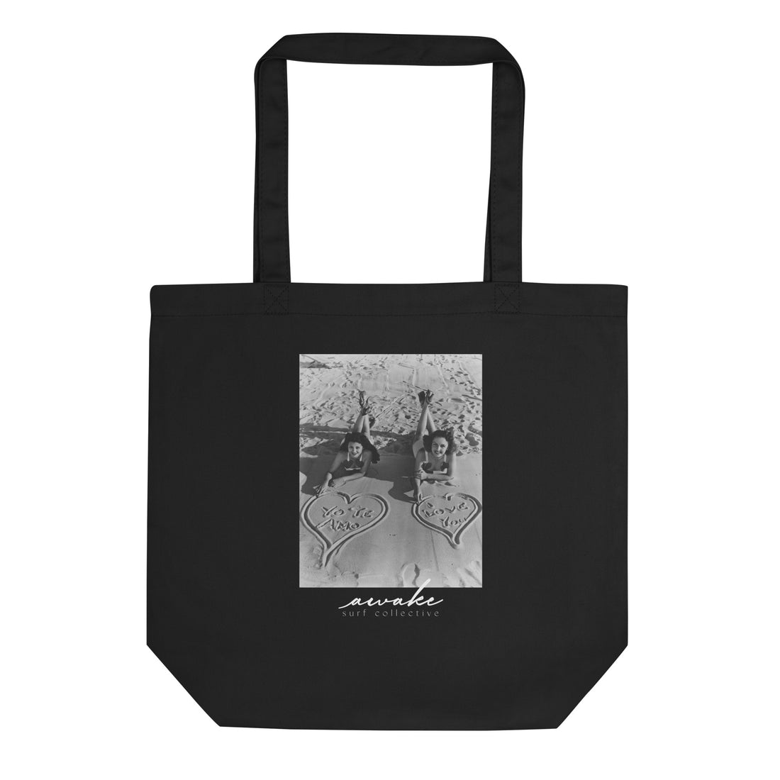 Vintage Print Eco Tote Bag