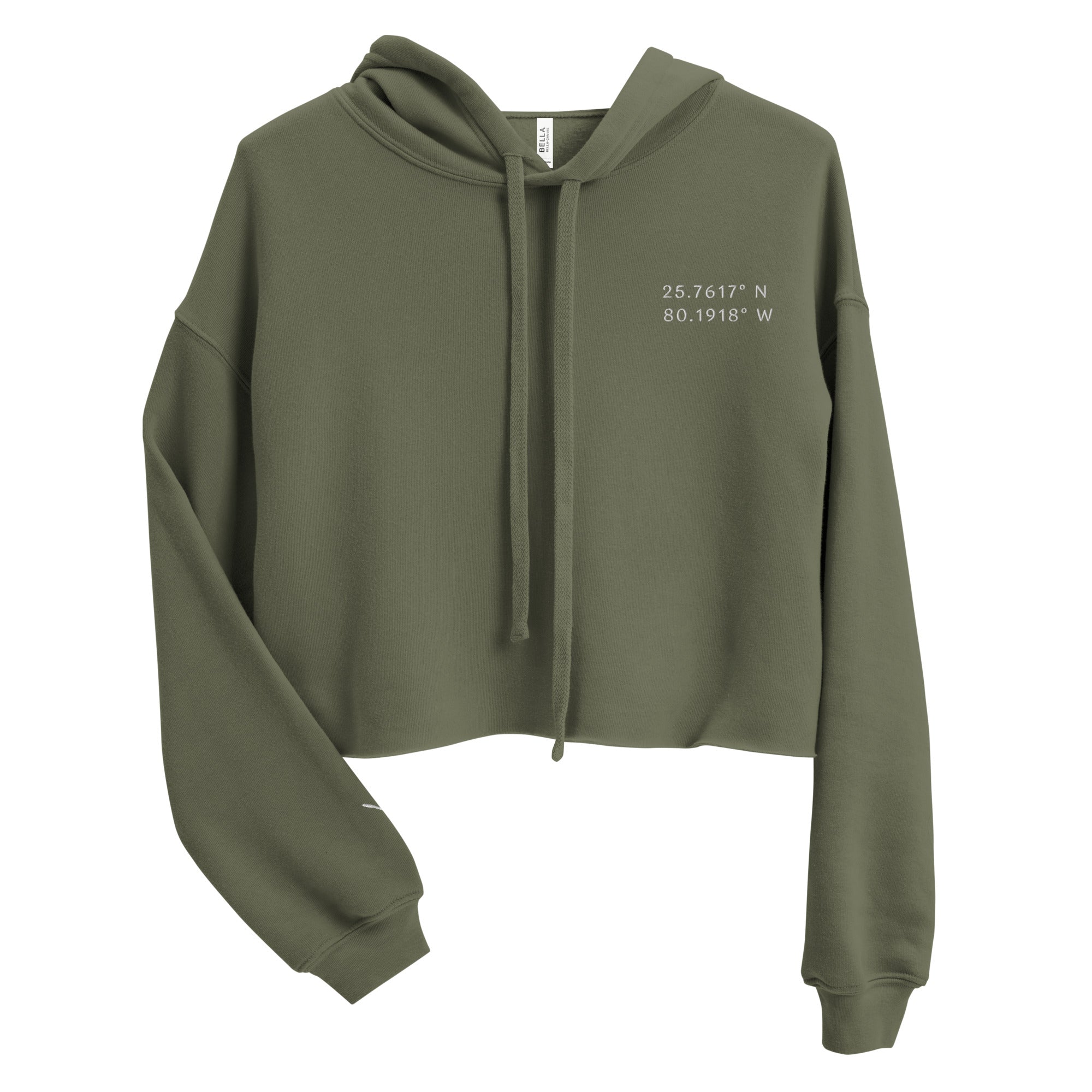 GPS Crop Hoodie
