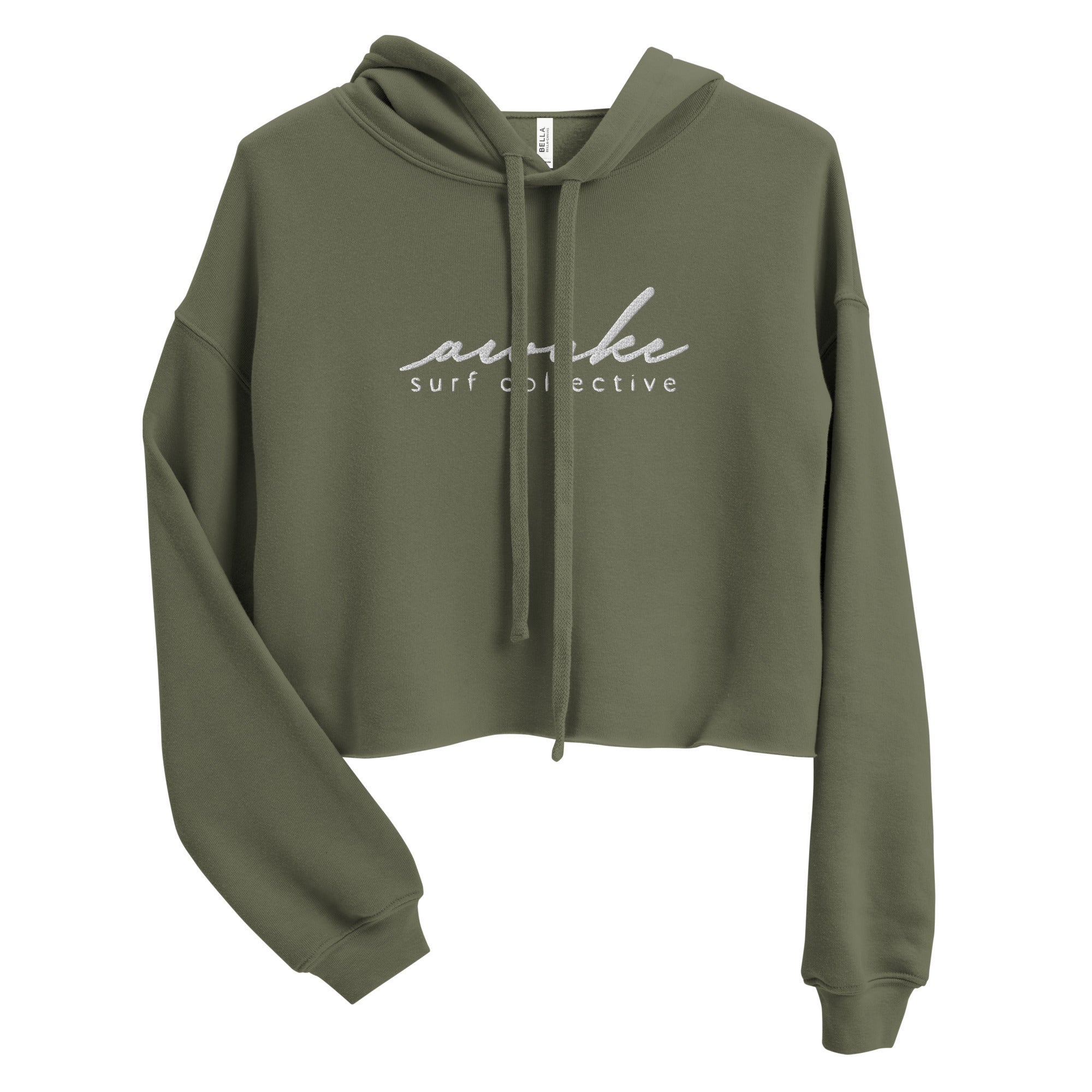 Signature Logo Crop Hoodie