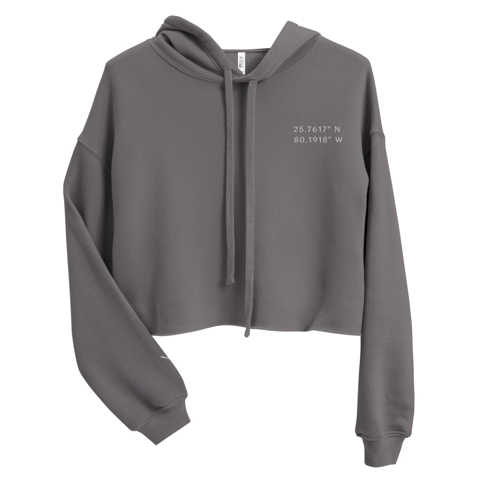 GPS Crop Hoodie