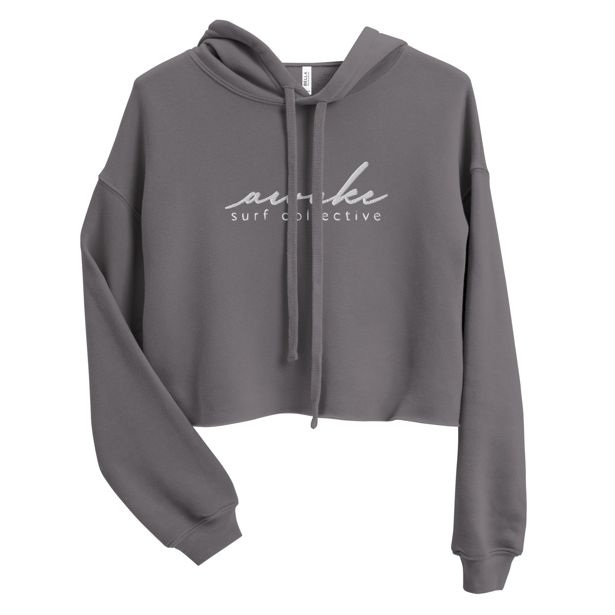 Signature Logo Crop Hoodie