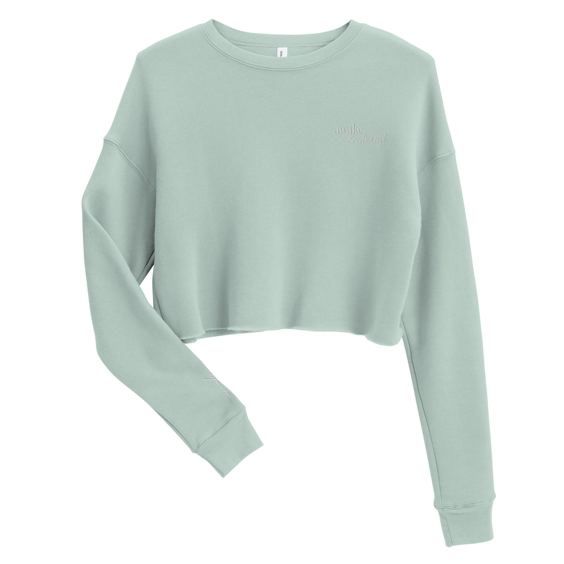 Awake & Aboard Crop Sweatshirt